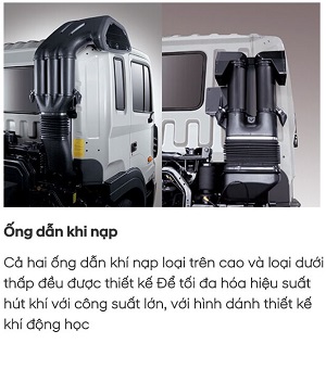 ngoai that xe tai hyundai hd320 4 chan